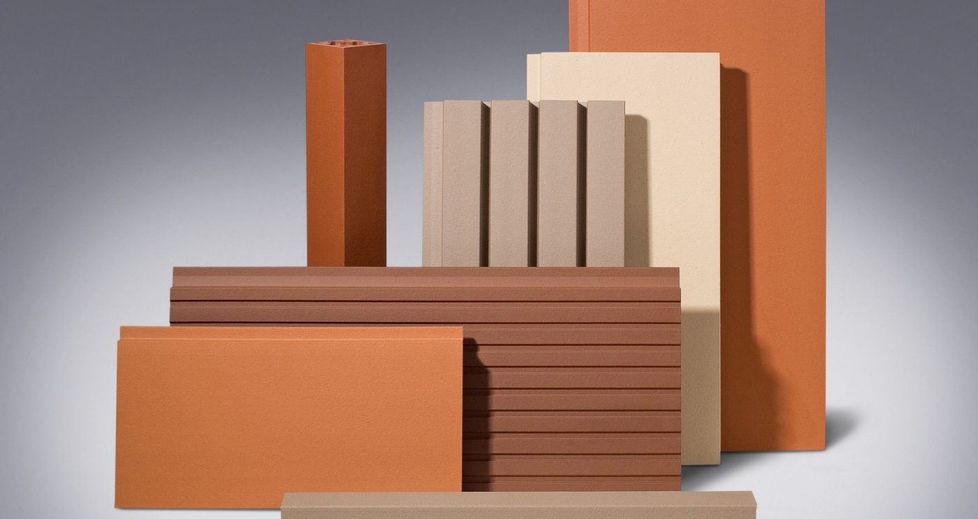 Aspect clay facade tiles