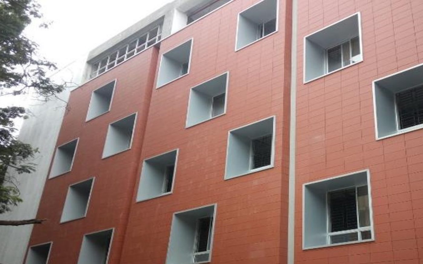 clay facade tiles construction